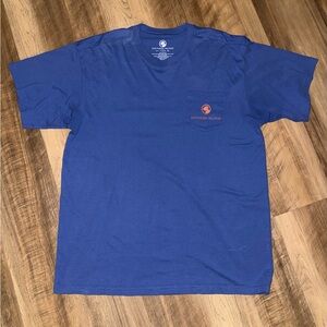 Southern Proper Men's Cobalt Blue Short Sleeve Pocket Tee